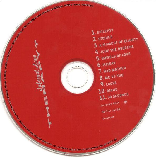 Therapy? : Infernal Love (CD, Album, Promo)