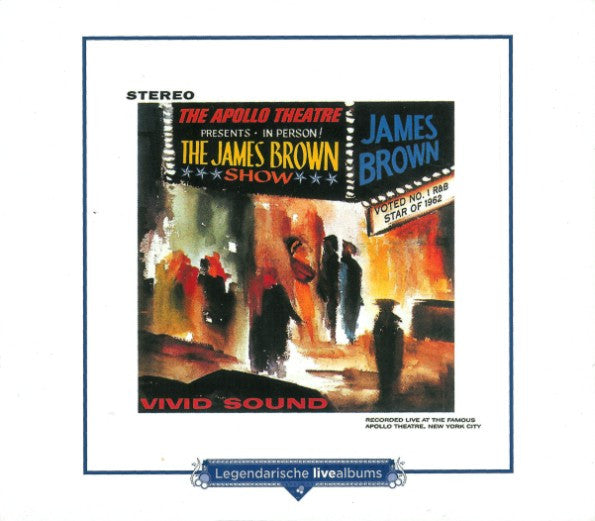 James Brown : Live At The Apollo 1962 (CD, Album, RE, Sli)