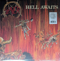 Slayer : Hell Awaits (LP, Album, RE, Whi)