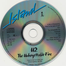 U2 : The Unforgettable Fire (CD, Album, RE)