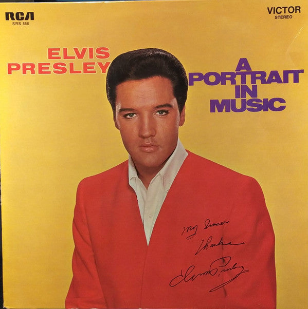 Elvis Presley : A Portrait In Music (LP, Comp, Ora)