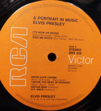 Elvis Presley : A Portrait In Music (LP, Comp, Ora)