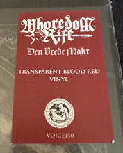 Whoredom Rife : Den Vrede Makt (12", Album, Ltd, Tra)