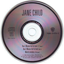 Jane Child : Don't Wanna Fall In Love (CD, Maxi)