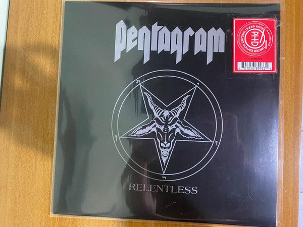 Pentagram : Relentless (LP, Album, Ltd, RE, Cle)