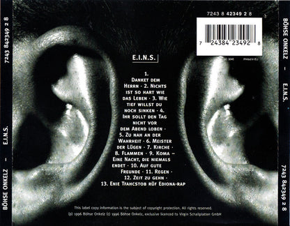 Böhse Onkelz : E.I.N.S. (CD, Album)