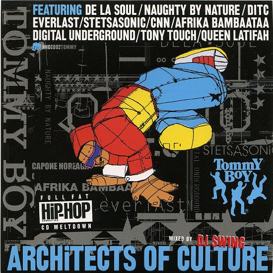 Various : Tommy Boy Presents: Architects Of Culture (CD, Comp, Mixed, Promo)