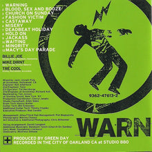 Green Day : Warning: (CD, Album)