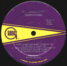 The Temptations : All Directions (LP, Album, Sup)