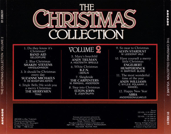 Various : The Christmas Collection - Volume 2 (CD, Comp)