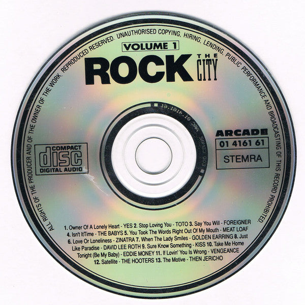 Various : Rock The City - Volume 1 (Rock Classics) (CD, Comp)