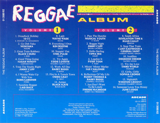 Various : The Reggae Album (2xCD, Comp)