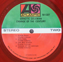 Ornette Coleman : Change Of The Century (LP, Album, Ltd, RE, RP, Red)