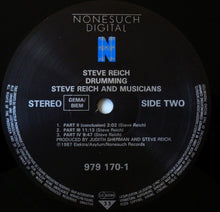 Steve Reich, Steve Reich And Musicians : Drumming (LP, Album)