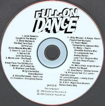 Various : Full-On Dance: 20 Kickin Dance Hits (CD, Comp)