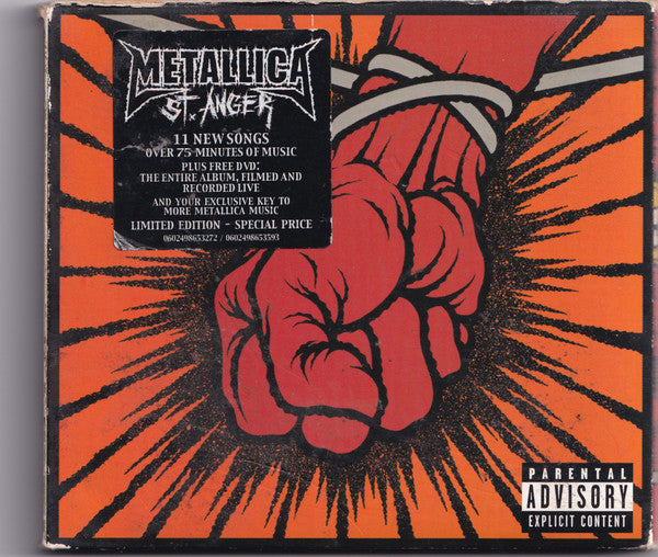 Metallica : St. Anger (CD, Album, Enh + DVD-V + Dig)