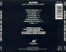 Jellybean* : Just Visiting This Planet (CD, Album)