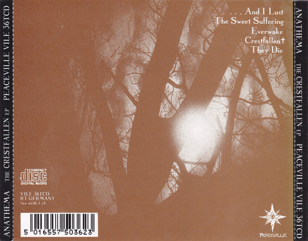 Anathema : The Crestfallen EP (CD, EP)