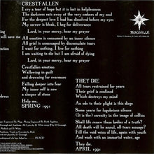 Anathema : The Crestfallen EP (CD, EP)