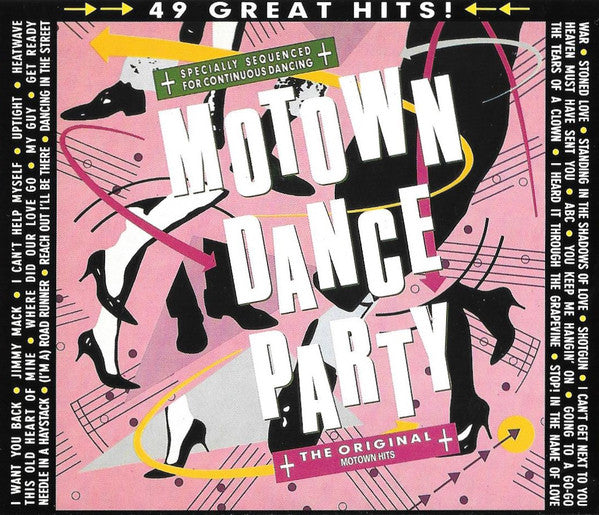 Various : Motown Dance Party (2xCD, Comp)