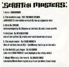 Various : Scratch Masters (CD, Comp)