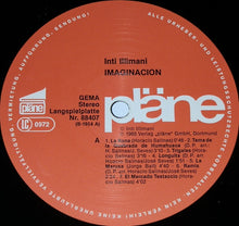 Inti-Illimani* : Imaginacion (LP, Album)