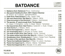 Various : Batdance (17 Super Galactic Film Hits!)  (CD, Comp)