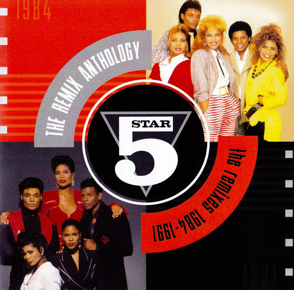 5 Star* : The Remix Anthology (The Remixes 1984-1991) (2xCD, Comp)