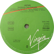 Japan : Gentlemen Take Polaroids (LP, Album, M/Print, RE)