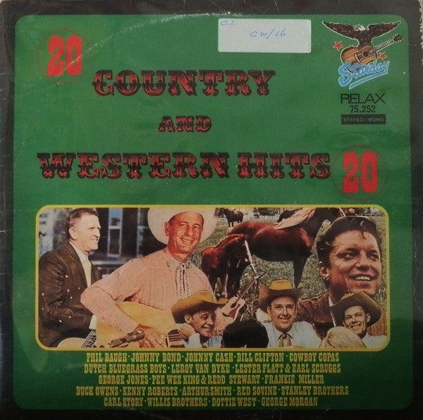 Various : 20 Country And Western Hits (LP, Comp)