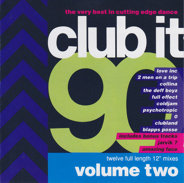 Various : Club It 90 - Volume Two (CD, Comp)