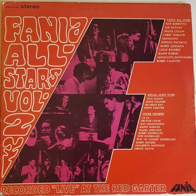 Fania All Stars : Vol. 2 Recorded 