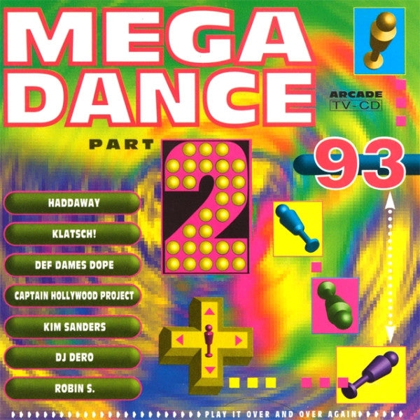 Various : Mega Dance 93 - Part 2 (CD, Comp)