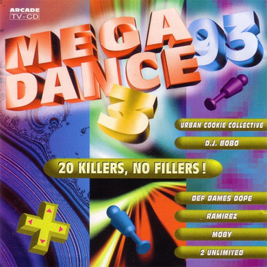 Various : Mega Dance 93 - Part 3 (CD, Comp)