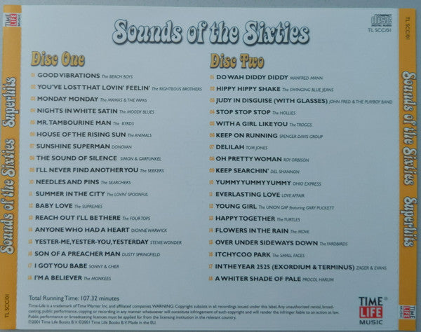 Various : Sounds Of The Sixties - Superhits (2xCD, Comp)