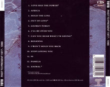 Toto : Past To Present 1977-1990 (CD, Comp)