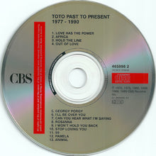 Toto : Past To Present 1977-1990 (CD, Comp)