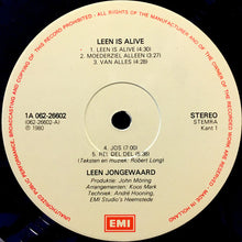 Leen Jongewaard : Leen Is Alive (LP)