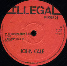John Cale : Animal Justice (12", EP)