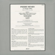 Pierre Henry : Le Voyage (LP, RE)