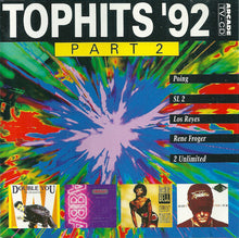 Various : Tophits '92 • Part 2 (CD, Comp)