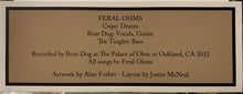 Feral Ohms : Living Junkyard (7", Ltd, Num)