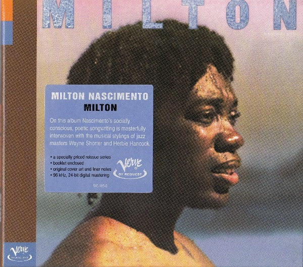 Milton Nascimento : Milton (CD, Album, RE, RM, Dig)
