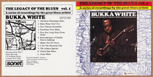 Bukka White : The Legacy Of The Blues Vol. 1 (CD, Album, Mono, RE)