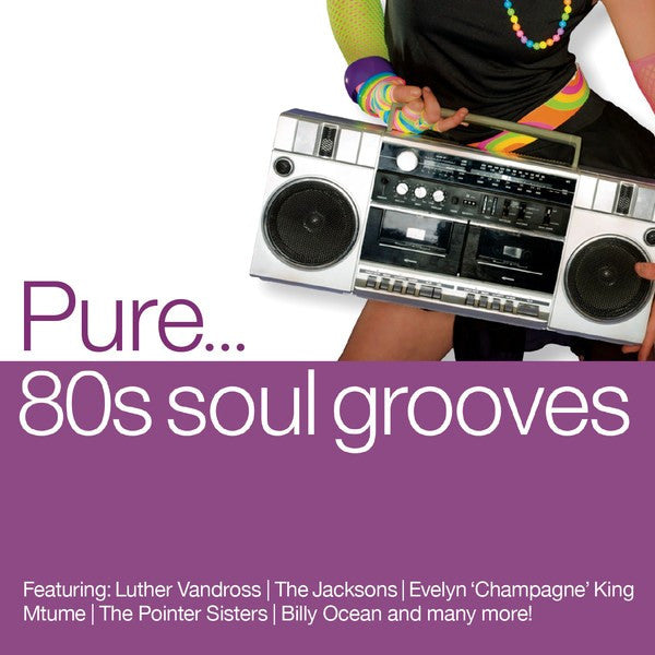 Various : Pure... 80s Soul Grooves (4xCD, Comp)