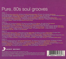 Various : Pure... 80s Soul Grooves (4xCD, Comp)