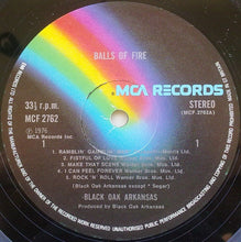 Black Oak Arkansas : Balls Of Fire (LP, Album)