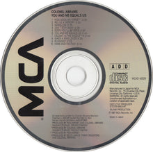 Colonel Abrams : You And Me Equals Us (CD, Album)