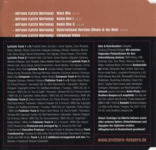 Brothers Keepers : Adriano (Letzte Warnung) (CD, Maxi, Enh)