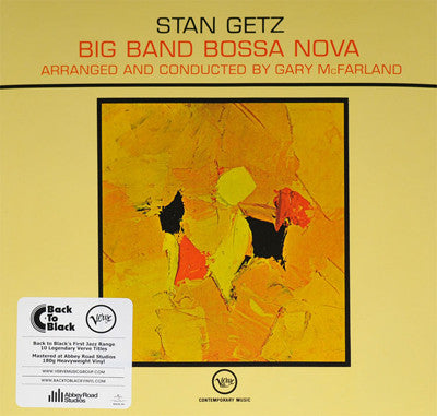 Stan Getz : Big Band Bossa Nova (LP, Album, RE, RM)